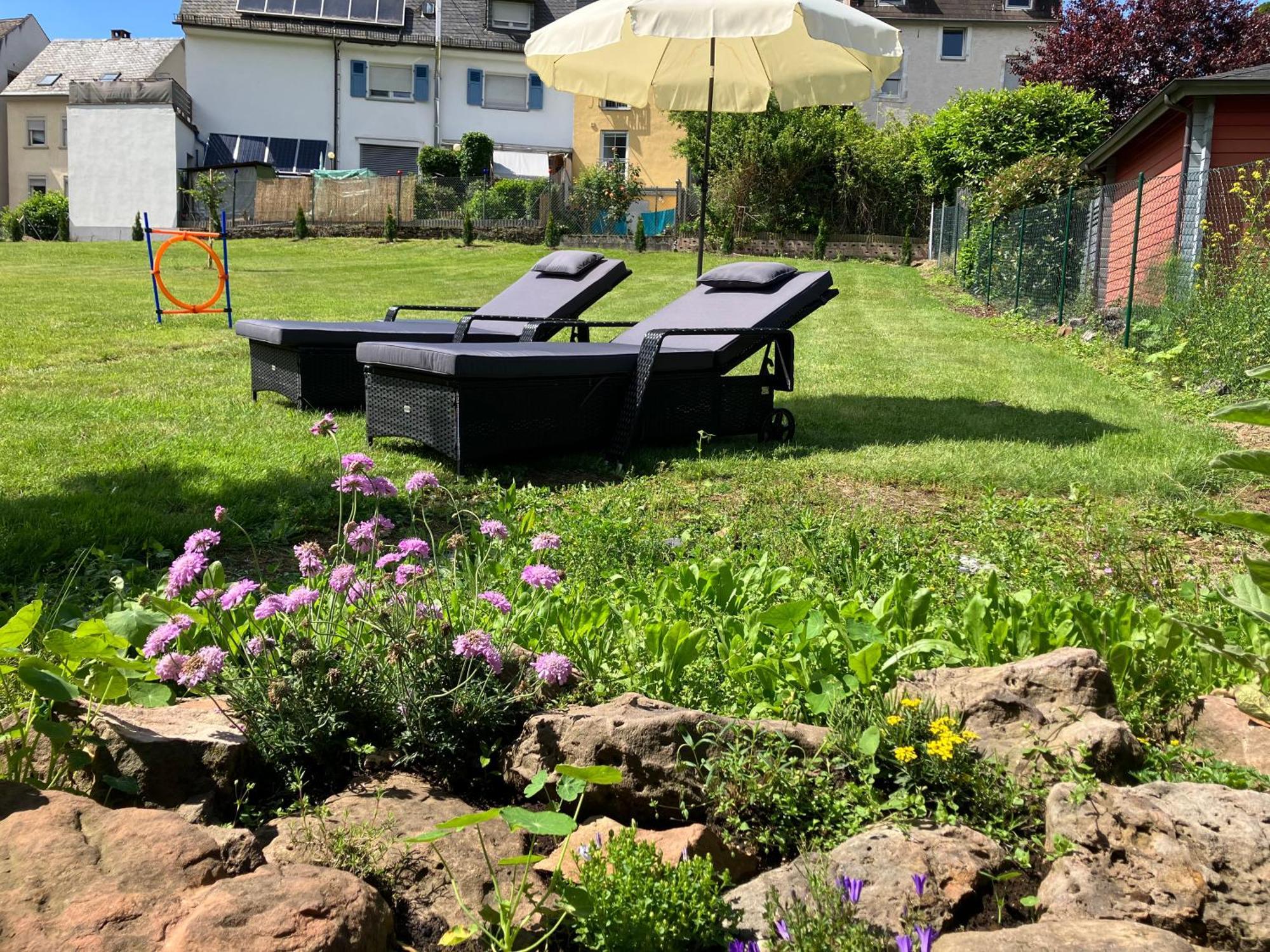 Neu - Ferienwohnungen Im Winzergarten Verbandsgemeinde Verbandsgemeinde Traben-Trarbach Buitenkant foto